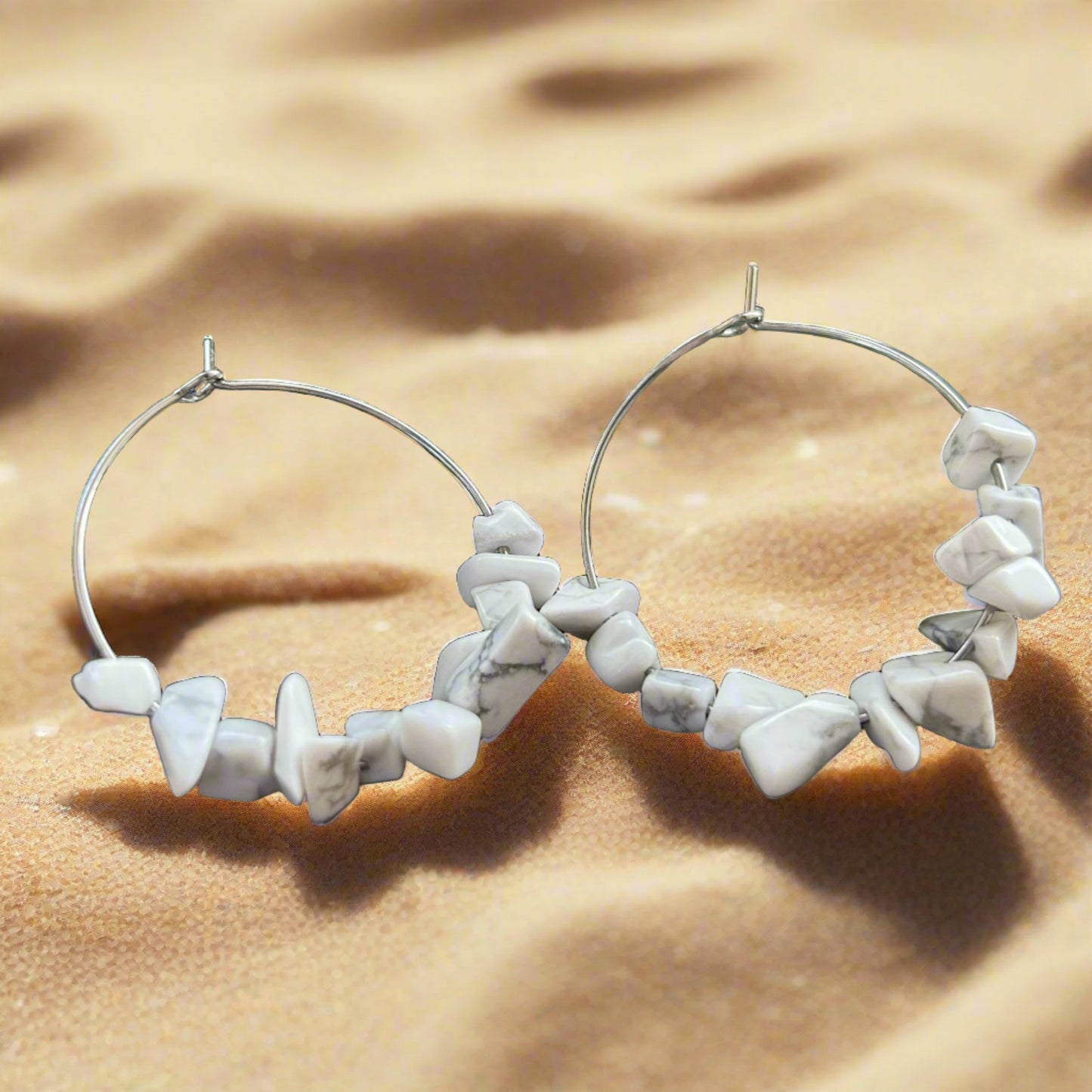 Howlite Earrings
