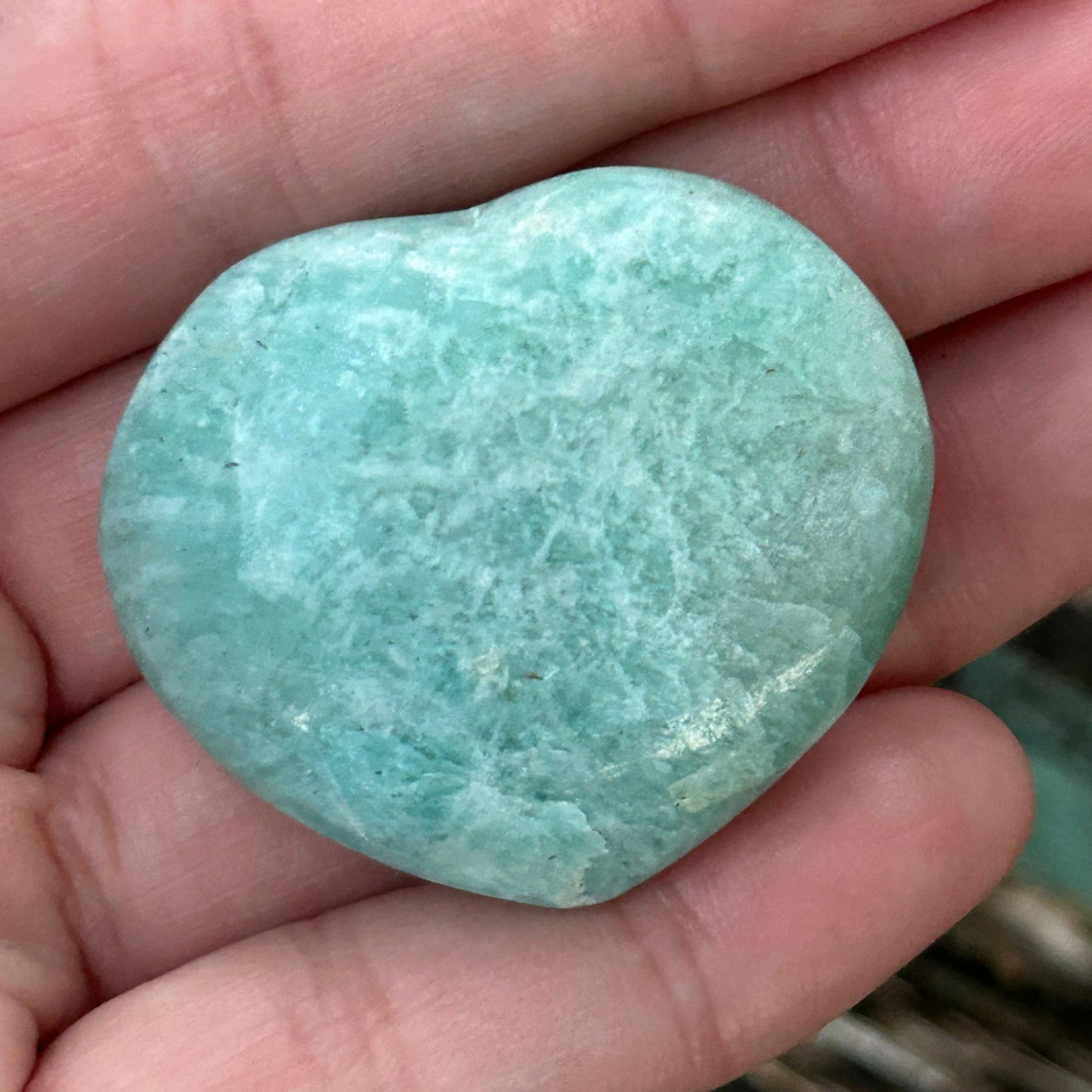 Amazonite Heart