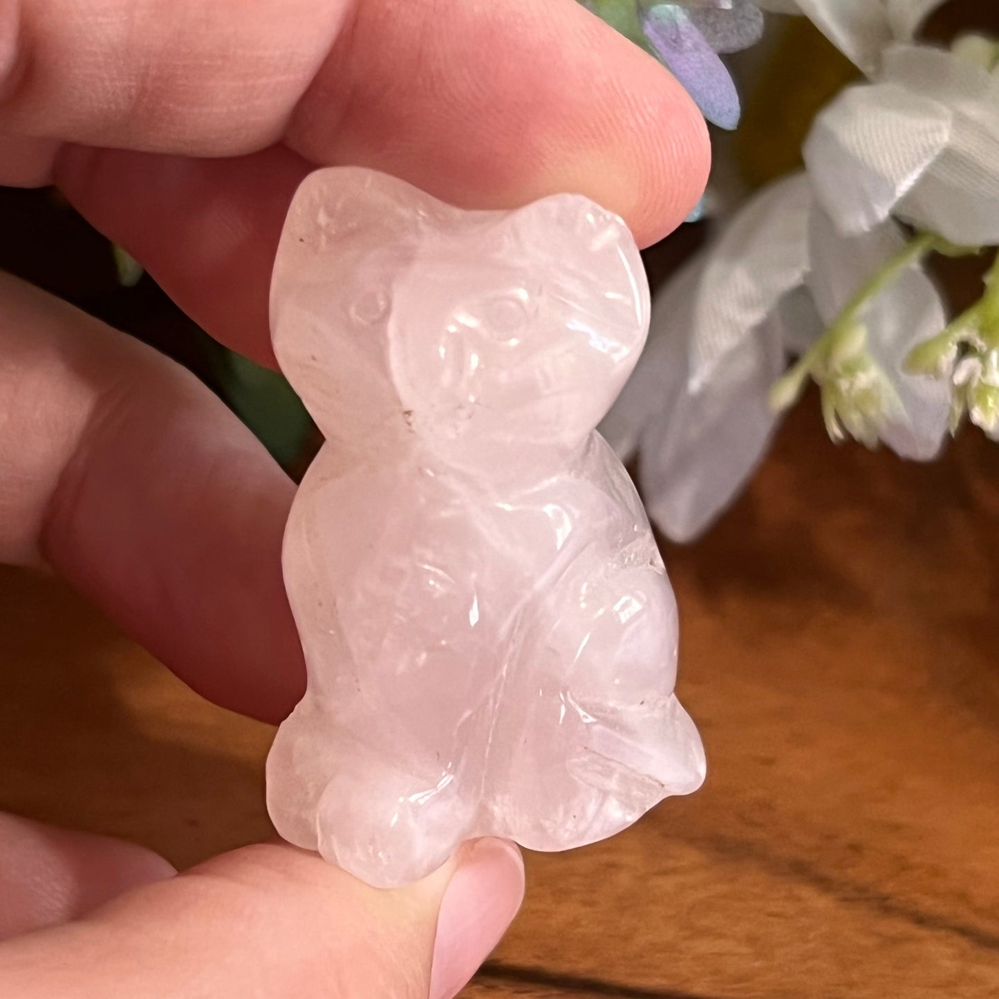Rose Quartz Cat