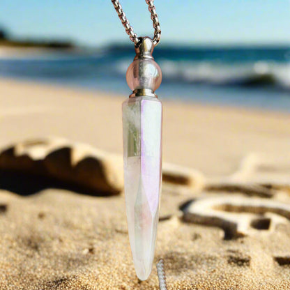 Angel Aura Bottle Necklace